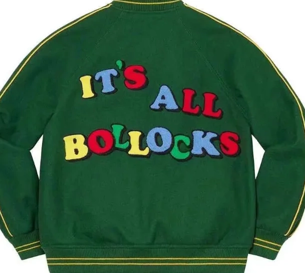 Reid Varsity S Green L 21SS It's Jacket Bollocks M All XL Black Jamie 0911